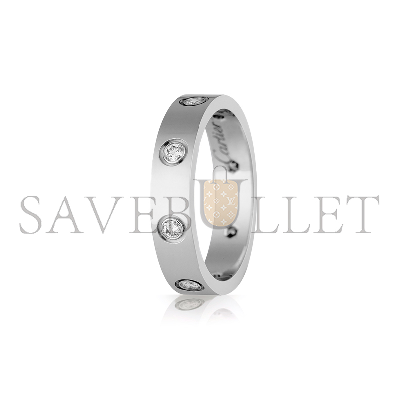 Ca*t1er LOVE RING, SMALL MODEL, 8 D1am0ndS B4050652